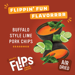 Fl!ps Buffalo Lime Pork Chips