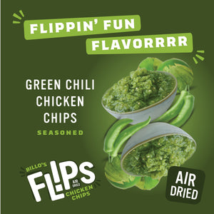Fl!ps Green Chili Chicken Chips